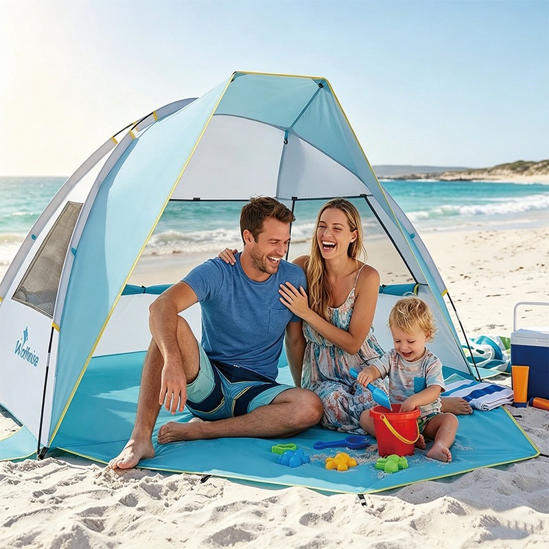Tenda de praia portátil e dobr - Outdoor Camping Dome avaliação e preço