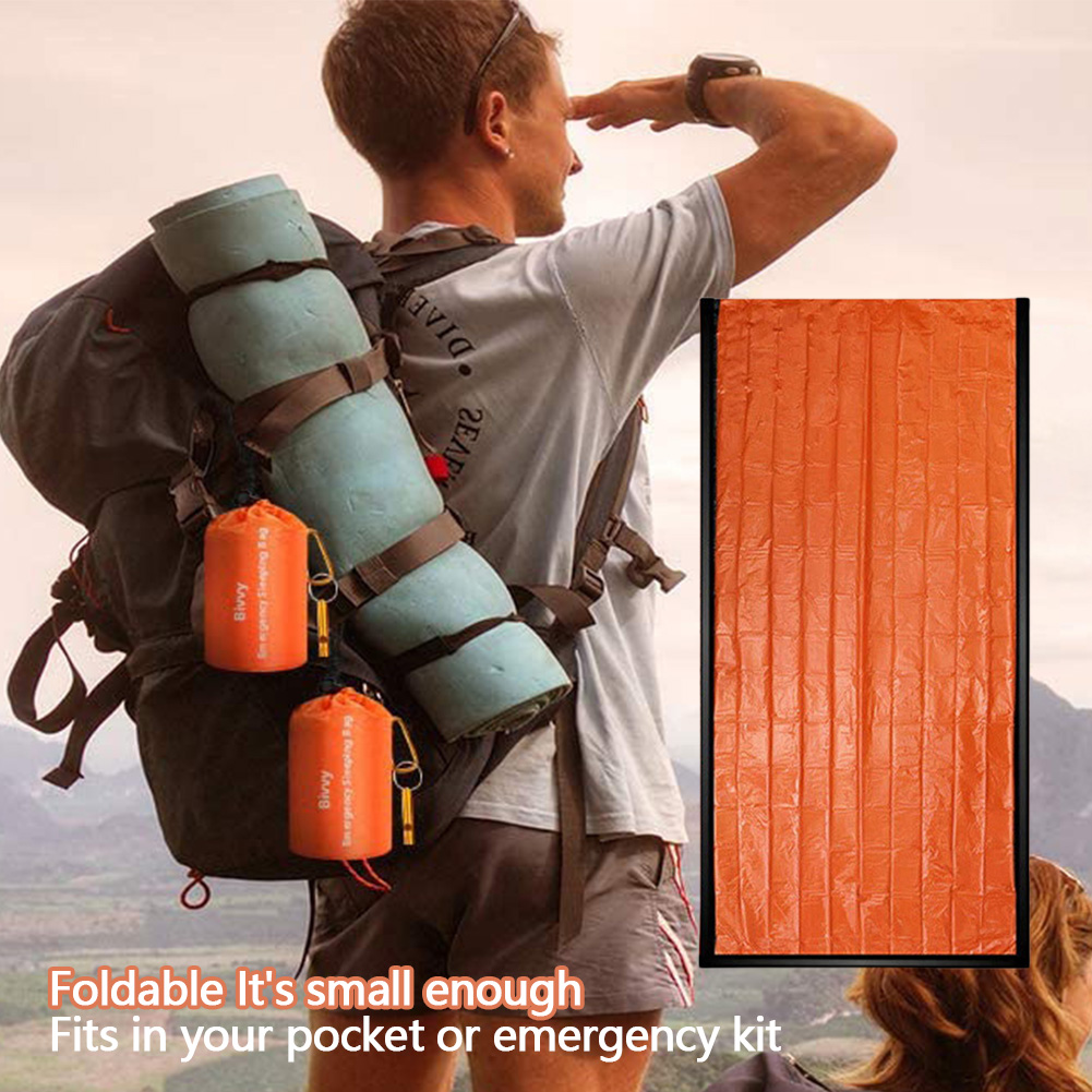 Saco de dormir portátil à prov - Survival Kit avaliação e preço