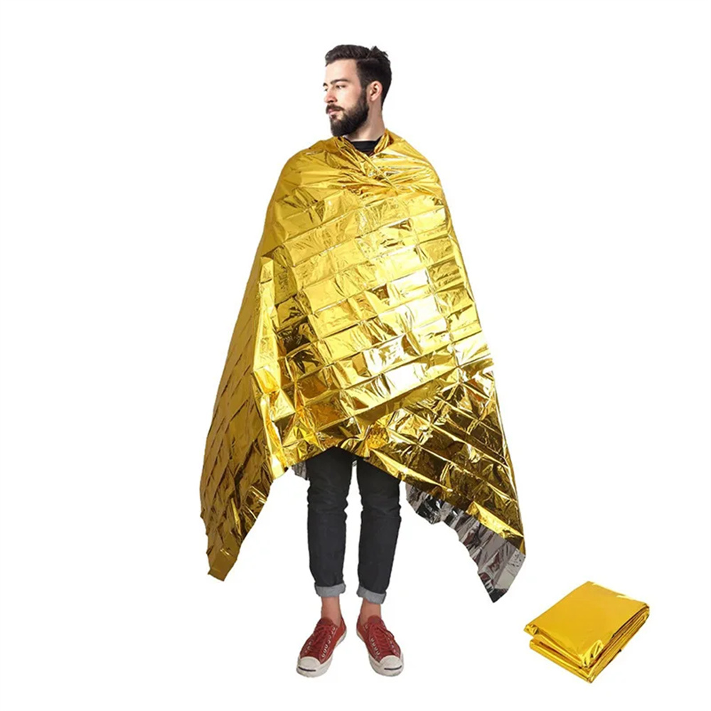 5 pçs cobertor térmico de emer - Outdoor Camping Quilt avaliação e preço