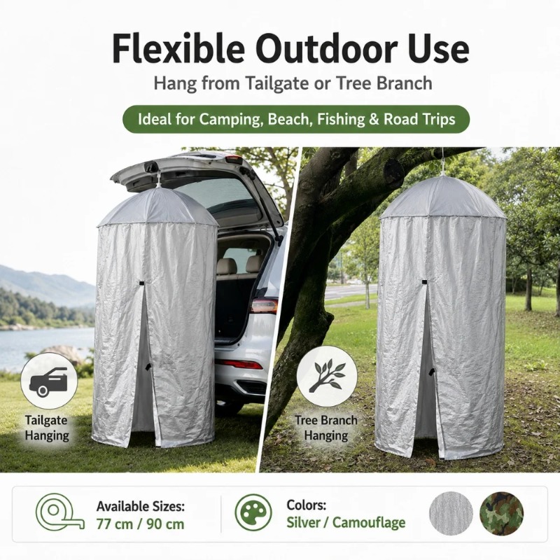 Tenda de privacidade portátil, - Outdoor Camping Toilet Tent avaliação e preço