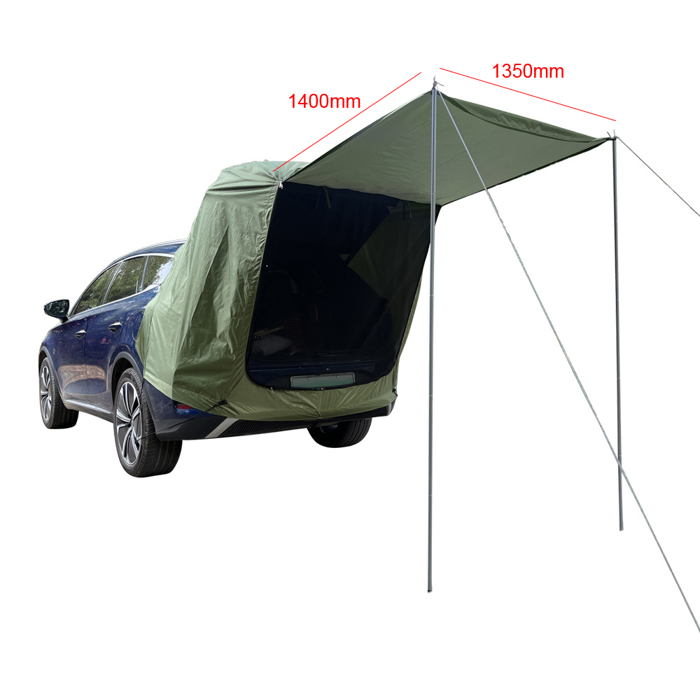 Tenda traseira do carro ao ar  - Outdoor Camping Canopy avaliação e preço