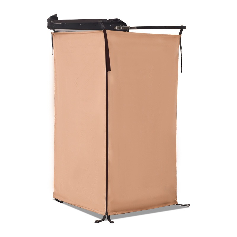 Tenda dobrável para camping, b - Outdoor Camping Toilet Tent avaliação e preço