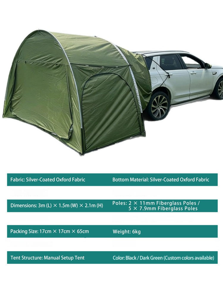 Tenda Traseira para Carro para - Outdoor Camping Canopy avaliação e preço