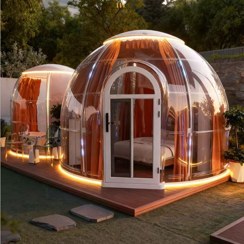 Cúpula Transparente Bolha Estr - Outdoor Camping Dome avaliação e preço