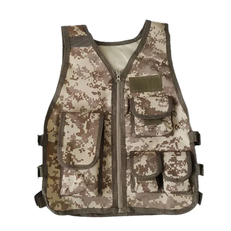 Colete Tático Infantil Camufla - Outdoor Camping Games For Kids avaliação e preço
