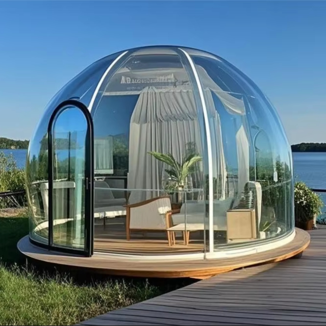 Hot Resort Modern Container Ca - Outdoor Camping Dome avaliação e preço