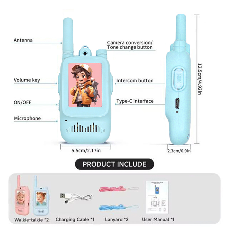 2 Walkie Talkies Infantis Reca - Outdoor Camping Games For Kids avaliação e preço