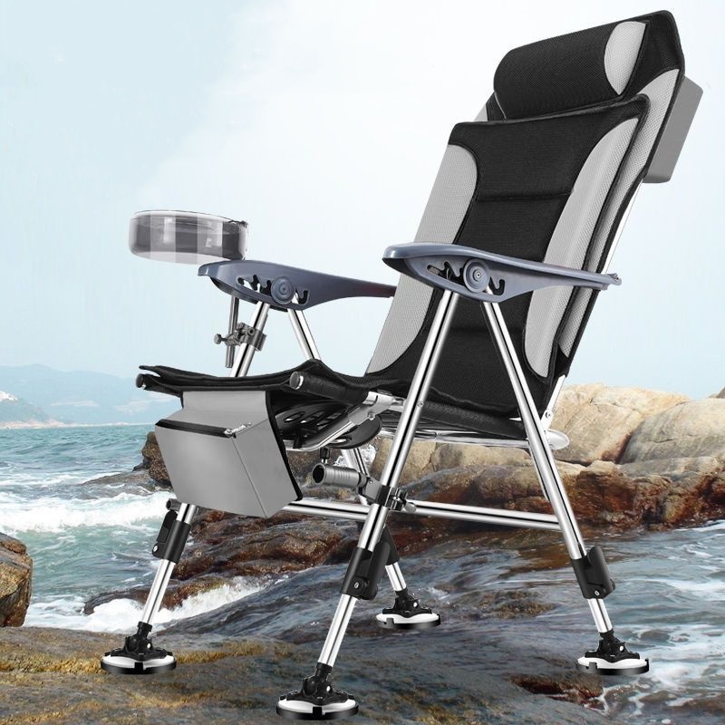 Cadeira de Pesca Portátil Retr - Outdoor Camping Beds For Sale avaliação e preço