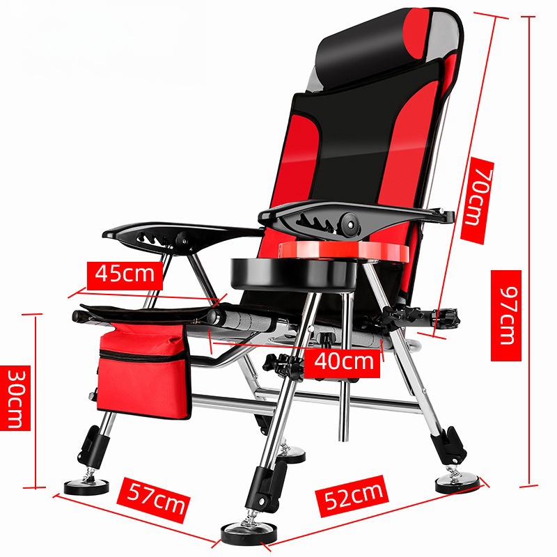 Cadeira de Pesca Portátil Retr - Outdoor Camping Beds For Sale avaliação e preço