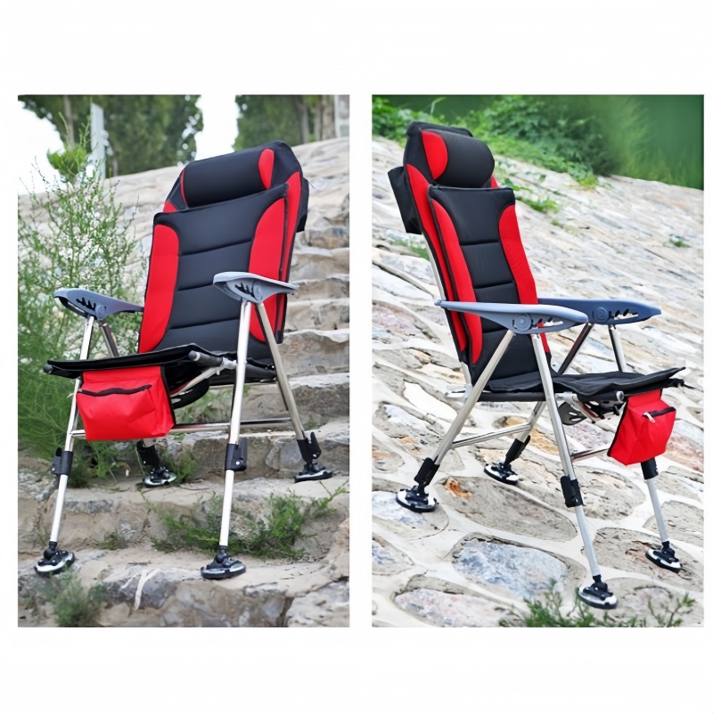 Cadeira de Pesca Portátil Retr - Outdoor Camping Beds For Sale avaliação e preço