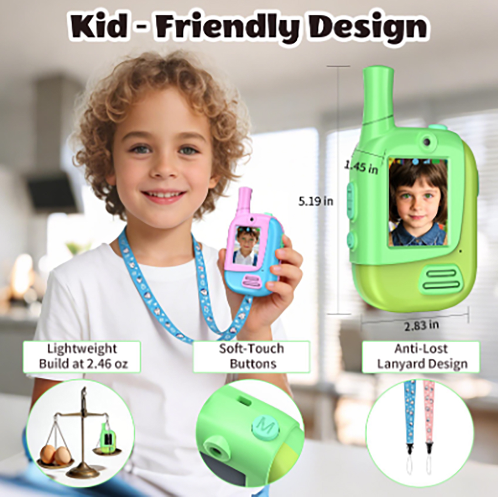 Pacote com 2 Walkie Talkies Re - Outdoor Camping Games For Kids avaliação e preço