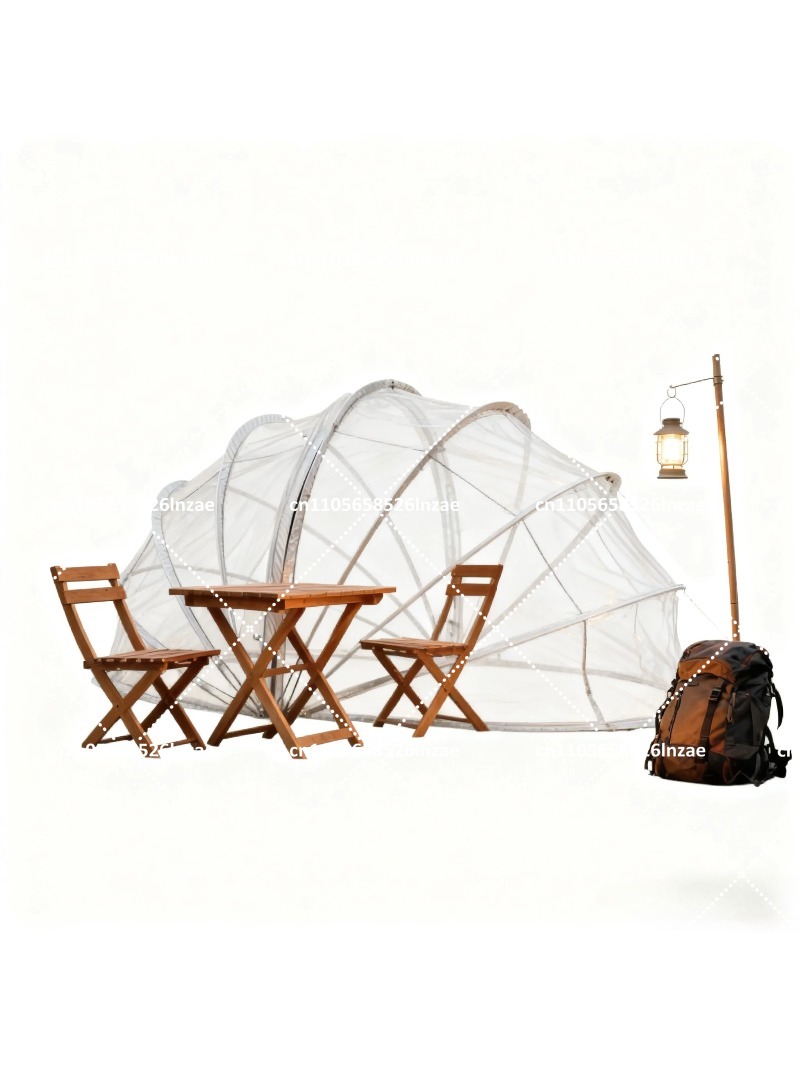 Tenda Transparente Durável par - Outdoor Camping Dome avaliação e preço