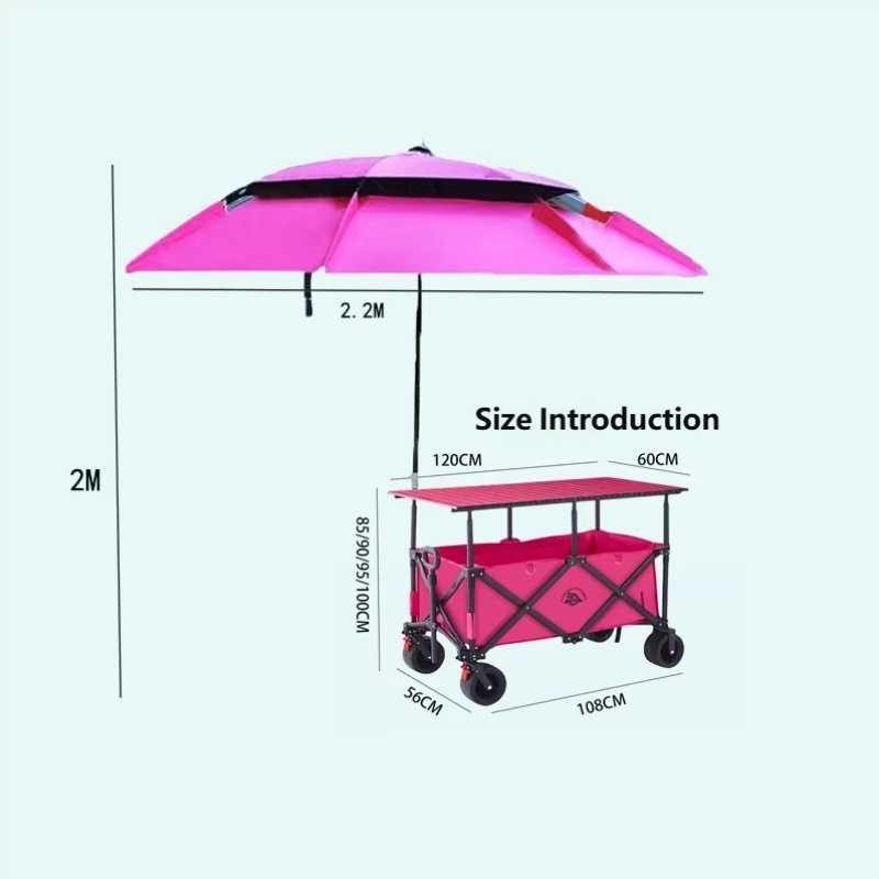 Carrinho Dobrável de Alta Qual - Outdoor Camping Canopy avaliação e preço